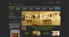 Desktop Screenshot of monartgallerie.net